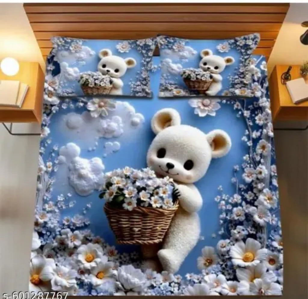 7D Royal Comfort Bedsheet Set – Ultra Soft & Premium Finish