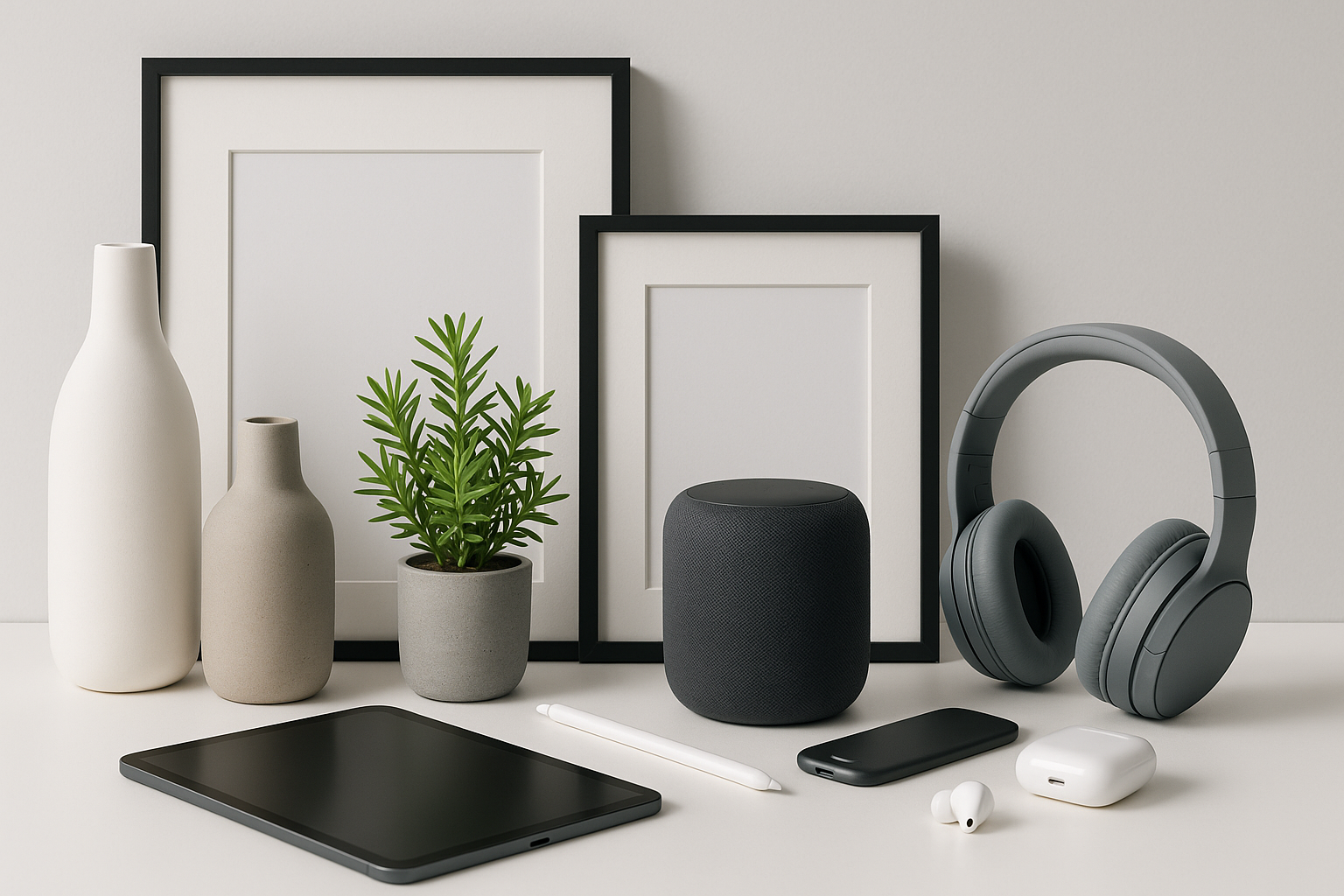 Create a imege for header product or homedecor and gadgets 